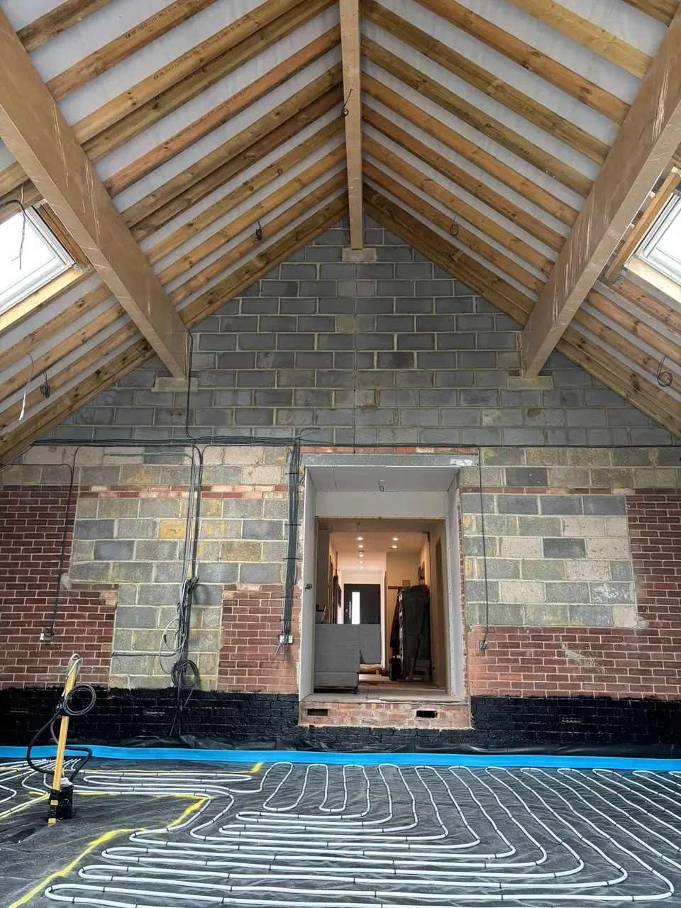 Making good ahead of decoration and finishing