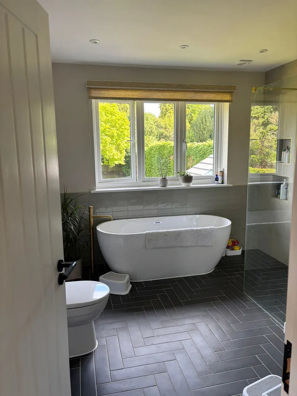 Walls and woodwork prepared for a clean decorative finish